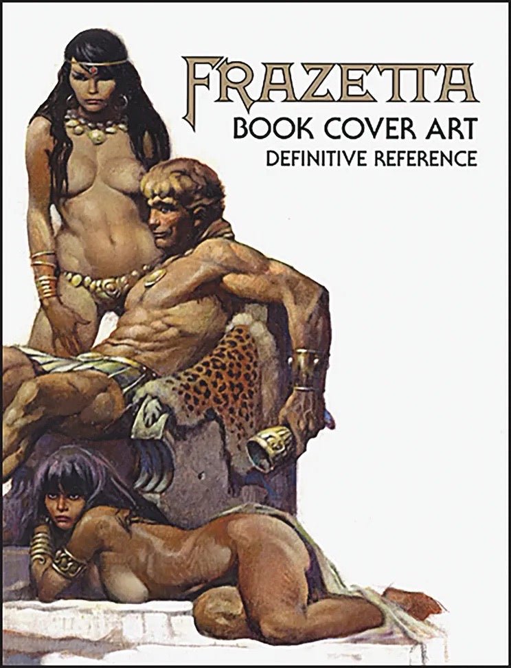 Frazetta Book Cover Art Deluxe Slipcase Previews Exc HC - Walt's Comic Shop