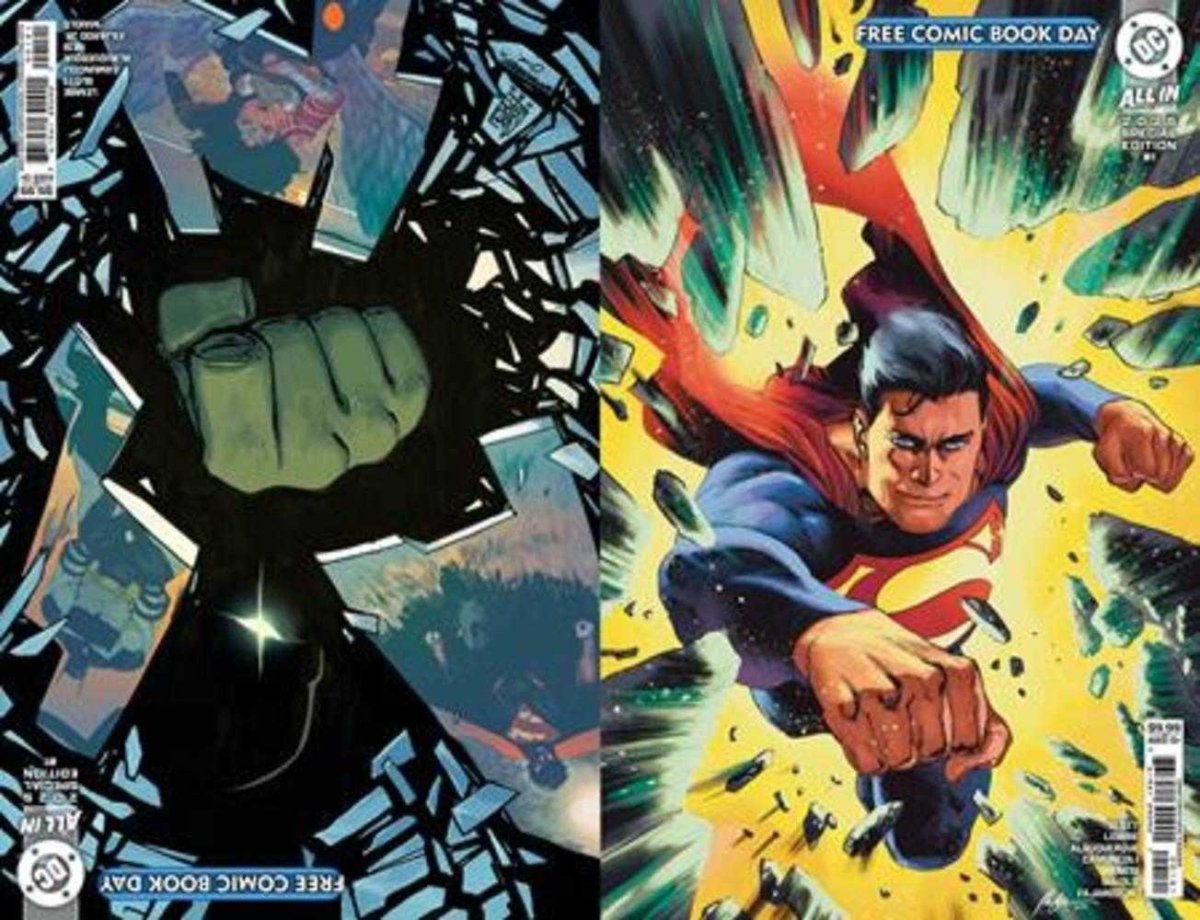 Free Comic Book Day 2025 - DC All In Absolute Universe 2025 Free Comic Book Day Special Edition Foil Variant - Walt's Comic Shop