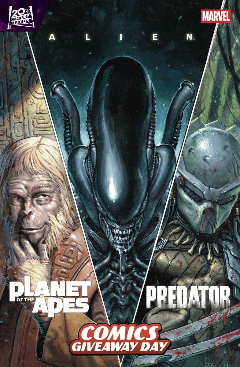 Freebie - Comics Giveaway Day 2026 - Alien, Predator, & Planet Of The Apes 1 - Walt's Comic Shop
