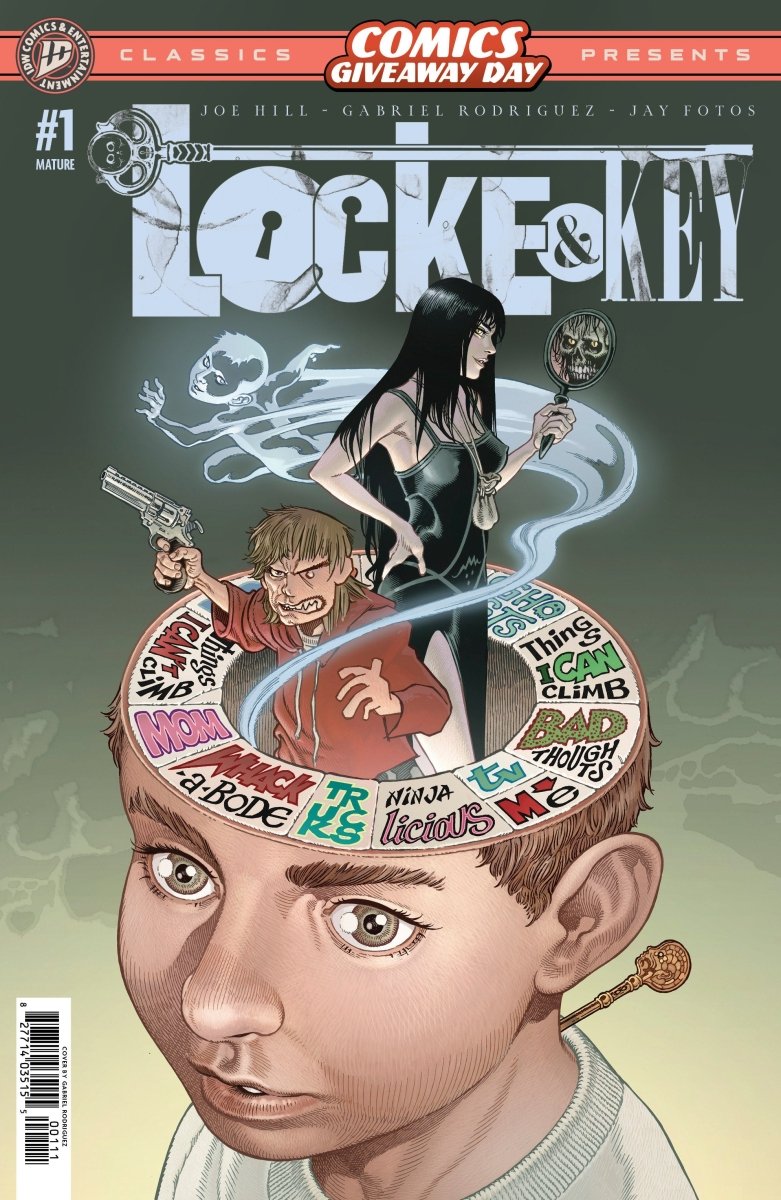 Freebie - Comics Giveaway Day 2026 - Locke & Key 1: Cover A (Rodriguez) - Walt's Comic Shop