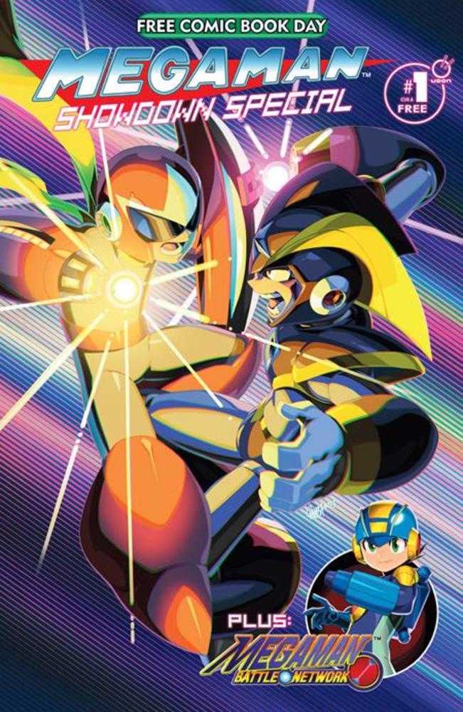 Freebie - Free Comic Book Day 2026 - Mega Man Showdown Special 1 - Walt's Comic Shop