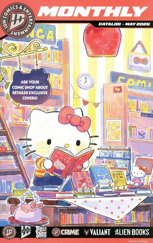 Freebie - IDW Monthly Title Catalog May 2026 - Walt's Comic Shop