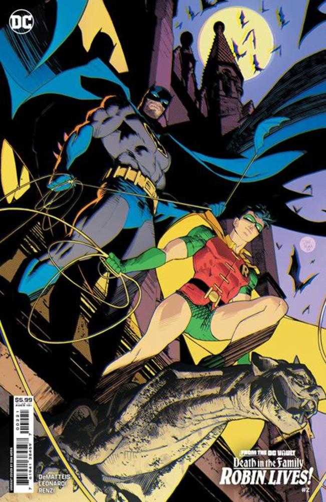 From The DC Vault Death In The Family Robin Lives #2 (Of 4) Cover B Dan Mora Card Stock Variant - Walt's Comic Shop