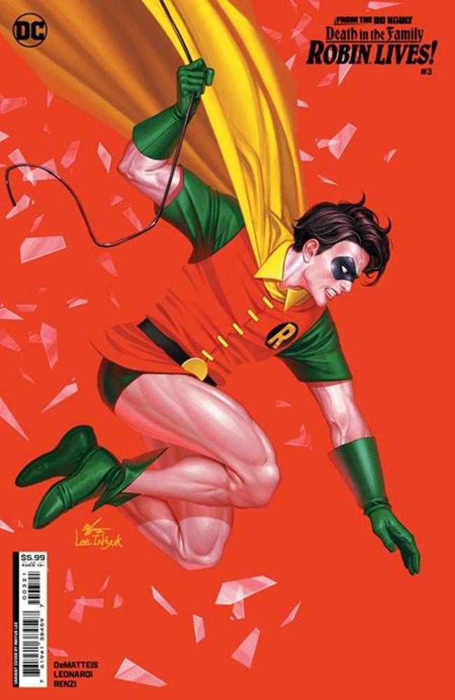 From The DC Vault Death In The Family Robin Lives #3 (Of 4) Cover B Inhyuk Lee Card Stock Variant - Walt's Comic Shop