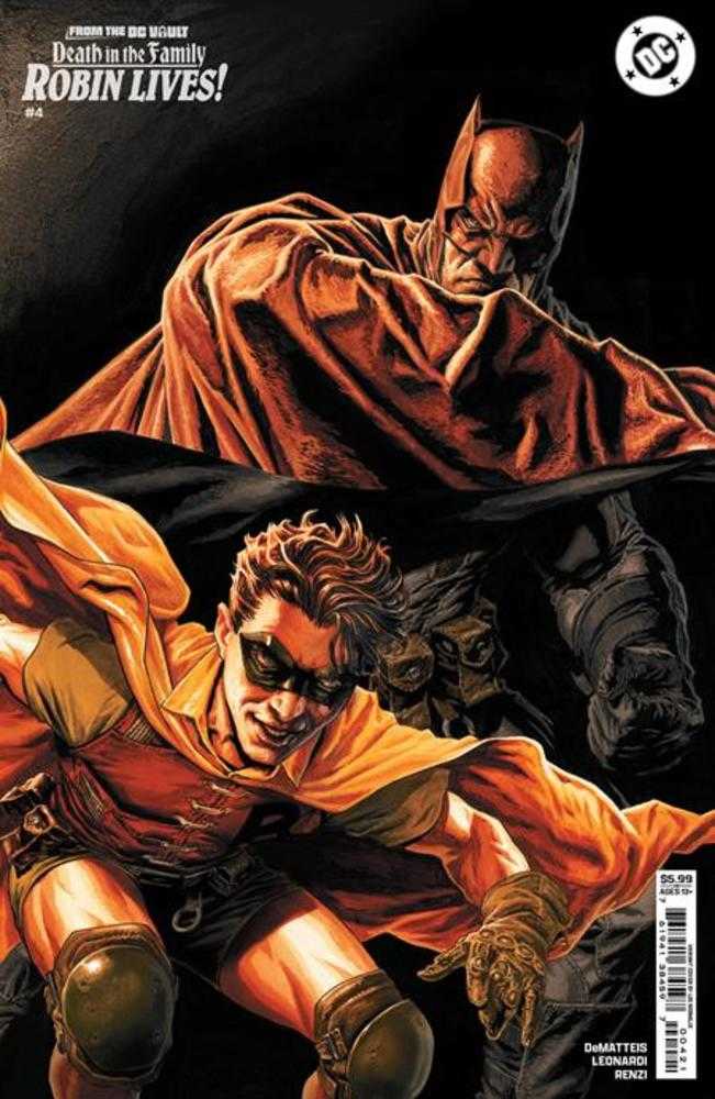 From The DC Vault Death In The Family Robin Lives #4 (Of 4) Cover B Lee Bermejo Card Stock Variant - Walt's Comic Shop