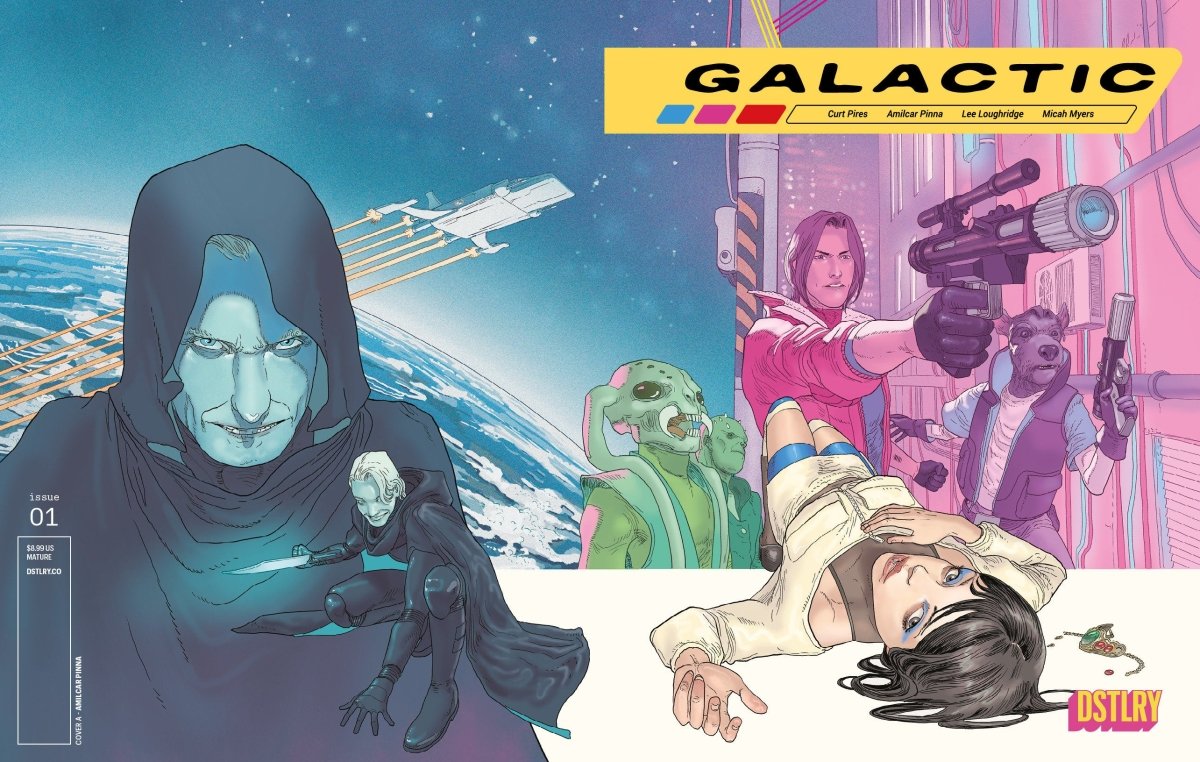 Galactic 1 Cover A Amilcar Pinna - Walt's Comic Shop