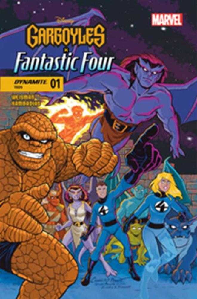 Gargoyles X Fantastic Four 1 Cover C Amanda Conner Variant - Walt's Comic Shop