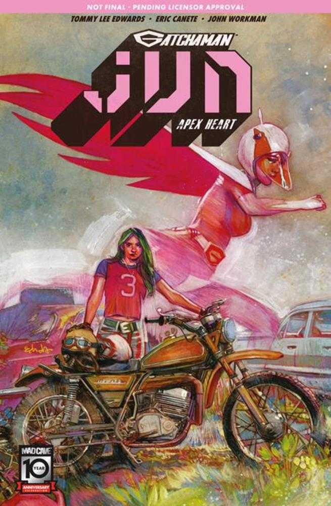 Gatchaman Jun Apex Heart #1 (One Shot) Cover A Tommy Lee Edwards - Walt's Comic Shop