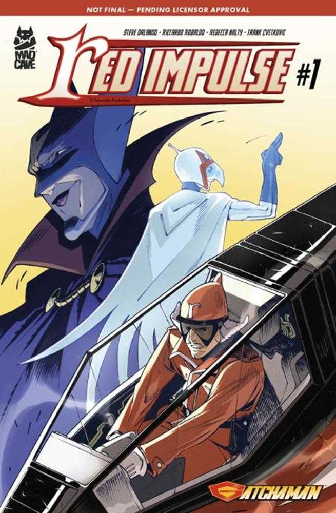 Gatchaman Red Impulse 1 (Of 4) Cover A Riccardo Robaldo - Walt's Comic Shop