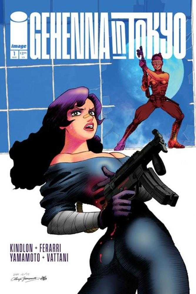 Gehenna In Tokyo (One Shot) Cover A Atsuki Yamamoto (Mature) - Walt's Comic Shop