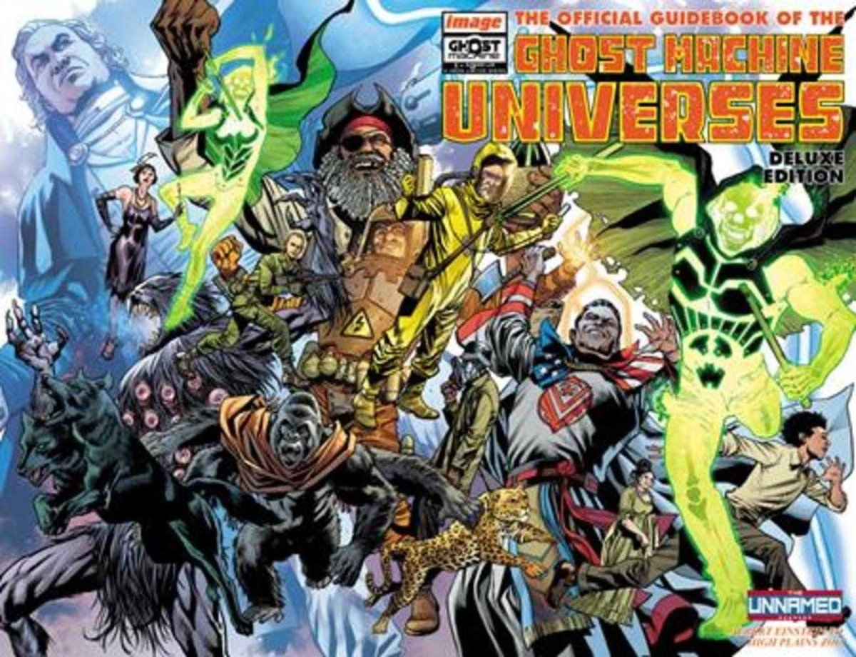 Ghost Machine The Official Guidebook 1 (Of 5) Cover B Bryan Hitch & Brad Anderson Wraparound Variant - Walt's Comic Shop