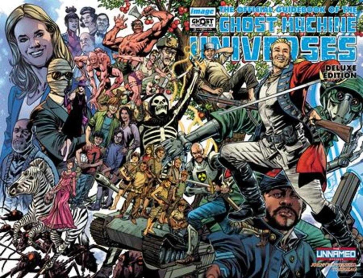 Ghost Machine The Official Guidebook 2 (Of 5) Cover B Bryan Hitch & Brad Anderson Wraparound Variant - Walt's Comic Shop
