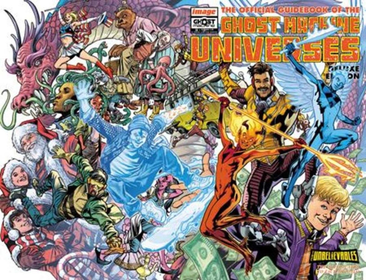 Ghost Machine The Official Guidebook 3 (Of 5) Cover B Bryan Hitch & Brad Anderson Wraparound Variant - Walt's Comic Shop
