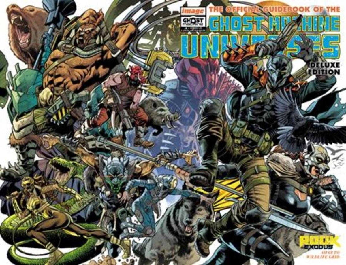 Ghost Machine The Official Guidebook 4 (Of 5) Cover B Bryan Hitch & Brad Anderson Wraparound Variant - Walt's Comic Shop