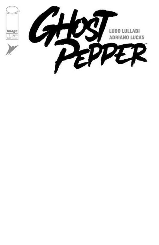 Ghost Pepper 1 Cover G Blank Sketch Variant - Walt's Comic Shop