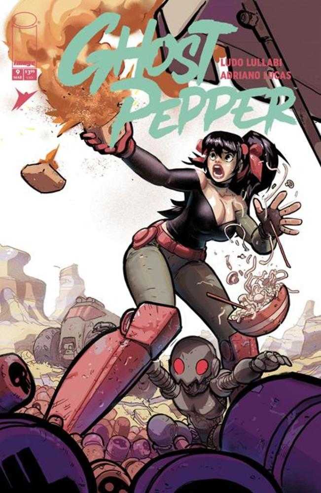 Ghost Pepper 9 Cover D Riley Rossmo 1:25 Ratio Variant - Walt's Comic Shop