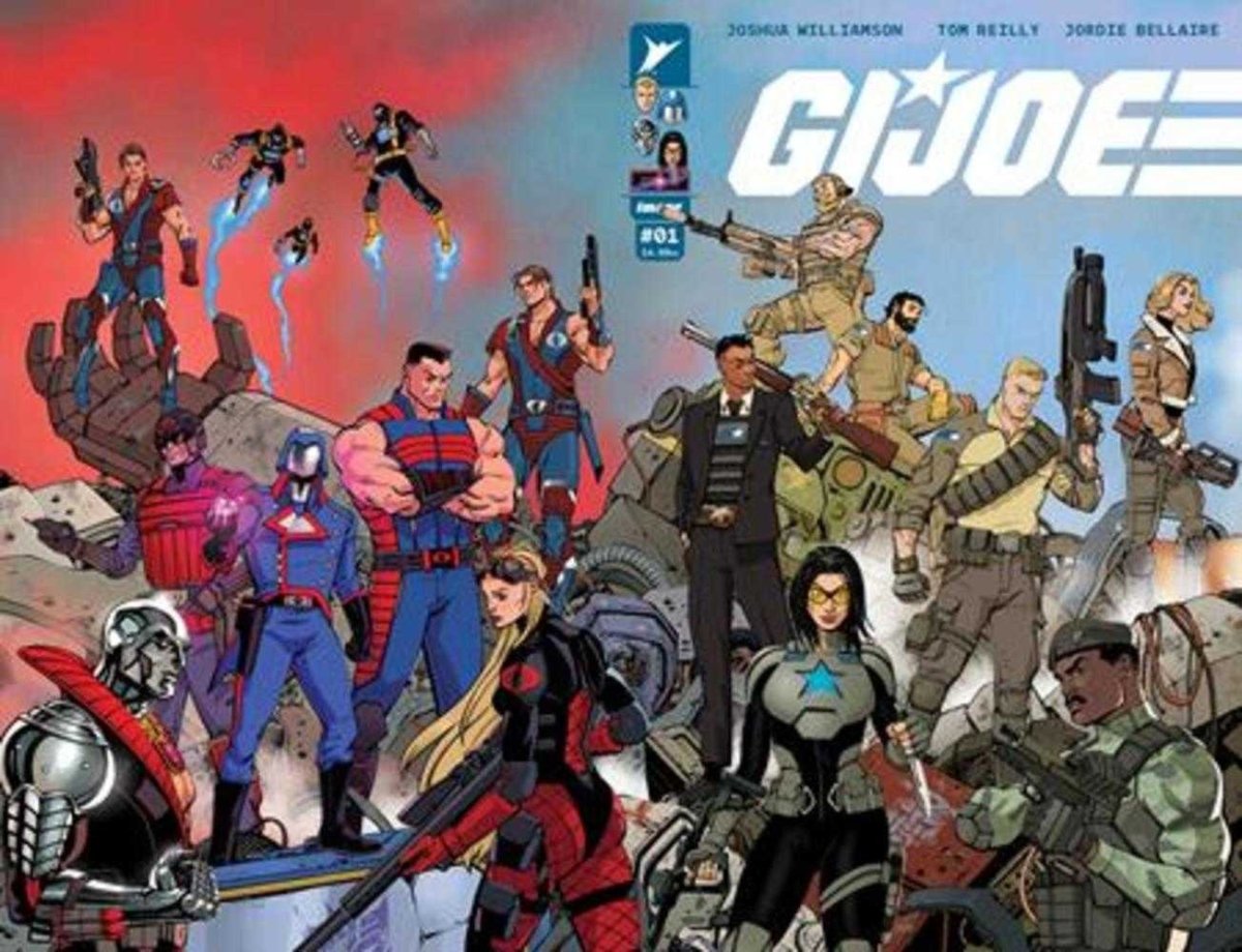 G.I. Joe #1 Cover A Tom Reilly Wraparound *one copy per customer* - Walt's Comic Shop