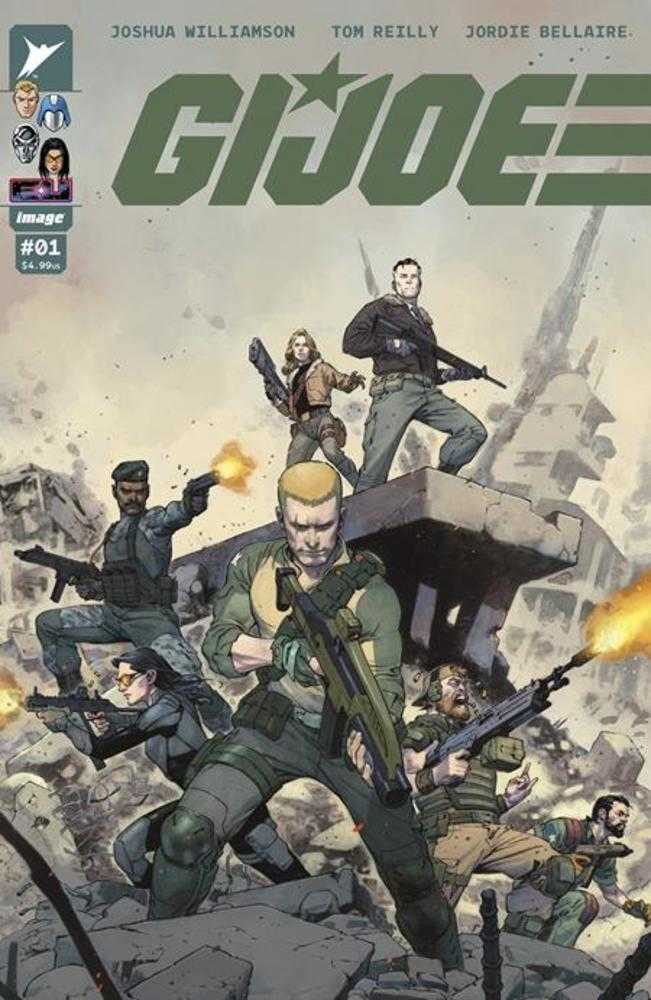 G.I. Joe #1 Cover B Jerome Opena & Dave Stewart Variant *one copy per customer* - Walt's Comic Shop