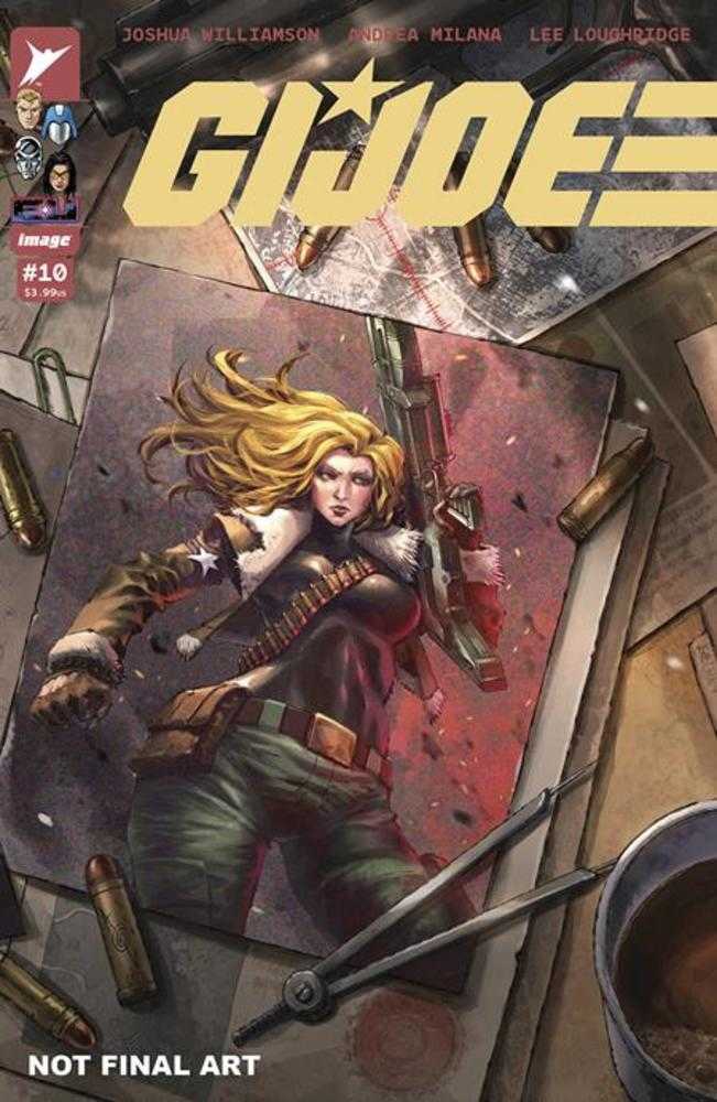 G.I. Joe 10 Cover C Alan Quah Connecting 1:10 Ratio Variant - Walt's Comic Shop