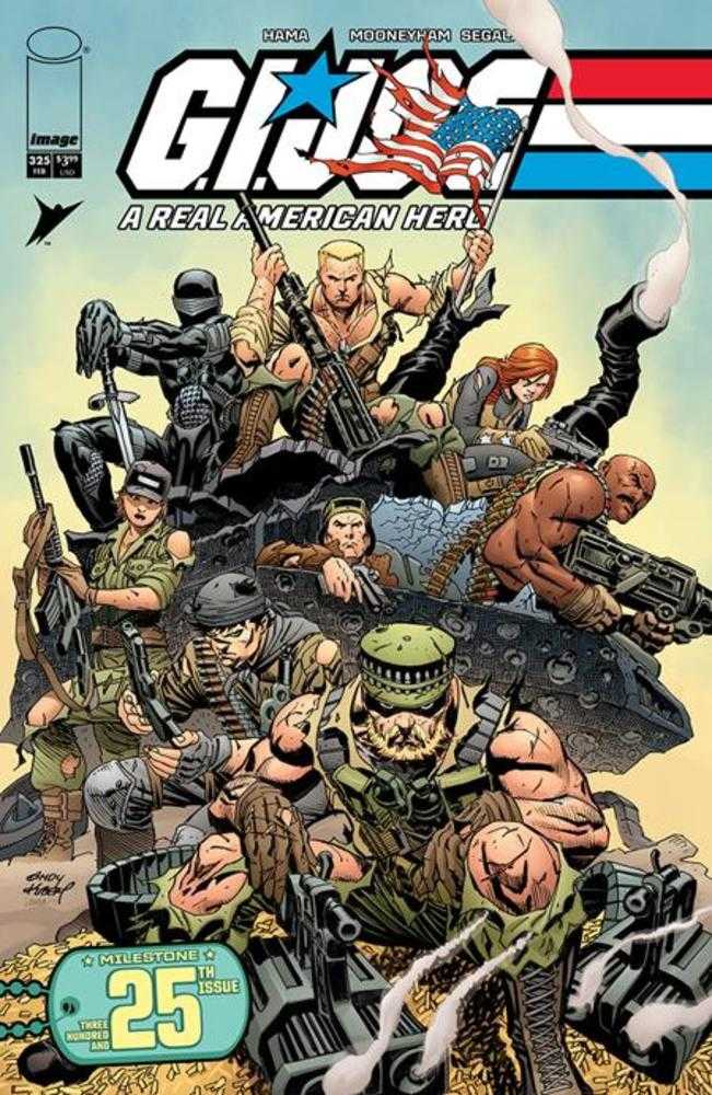 G.I. Joe A Real American Hero 325 Cover A Andy Kubert & Laura Martin - Walt's Comic Shop