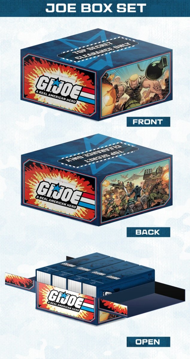 G.I. Joe: A Real American Hero Compendium Set HC — Snake Eyes Ed. *PRE - ORDER* - Walt's Comic Shop