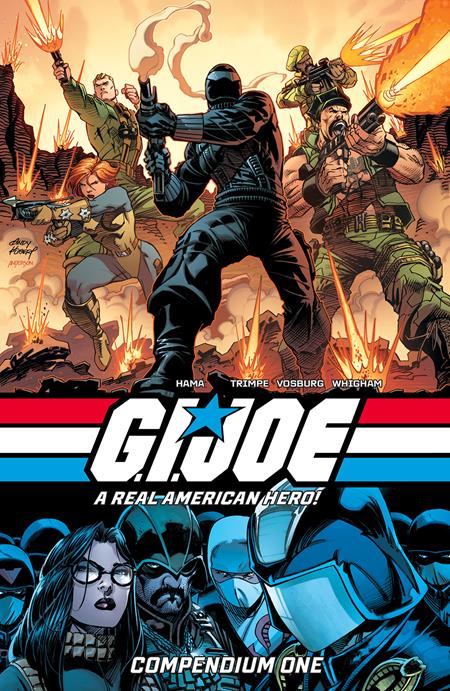 G.I. Joe A Real American Hero Compendium TP Book 01 Book Market Andy Kubert & Brad Anderson Cover - Walt's Comic Shop