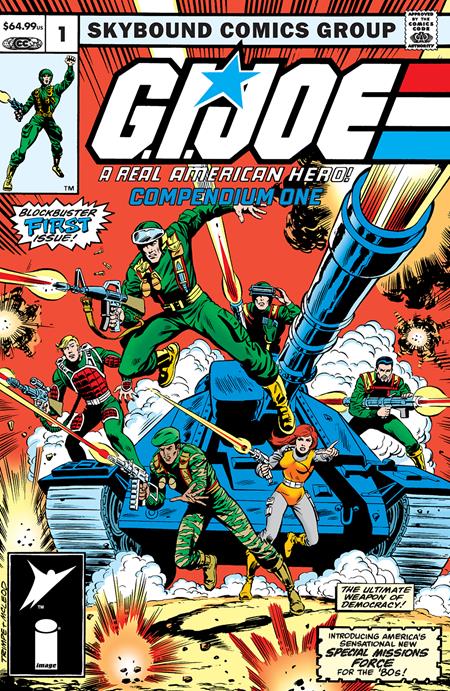 G.I. Joe A Real American Hero Compendium TP Book 01 Direct Market Exclusive Herb Trimpe & Bob McLeod Cover - Walt's Comic Shop