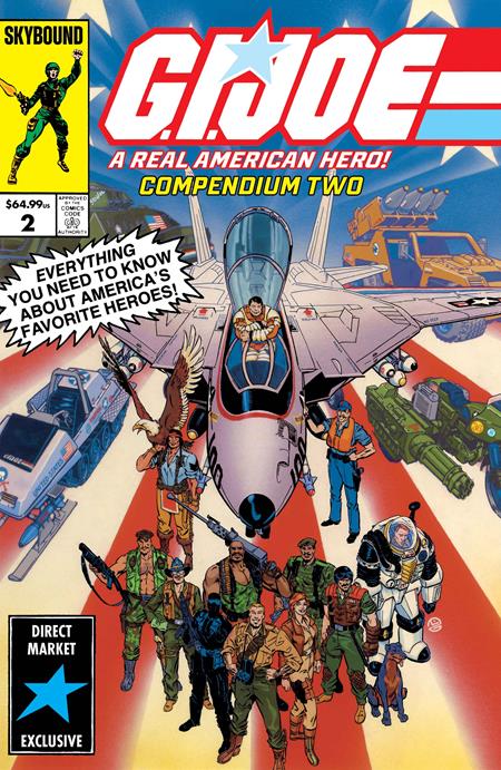 G.I. Joe A Real American Hero Compendium TP Book 02 Direct Market Exclusive Andy Kubert & Laura Martin Cover *PRE - ORDER* - Walt's Comic Shop
