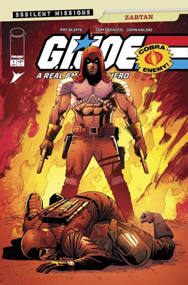 G.I. Joe A Real American Hero Sssilent Missions Zartan 1 (One Shot) Cover A Pat Olliffe - Walt's Comic Shop
