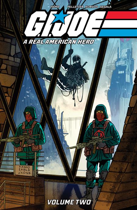 GI Joe A Real American Hero TP Vol 02 Direct Market Exclusive Danny Earls Cover - Walt's Comic Shop