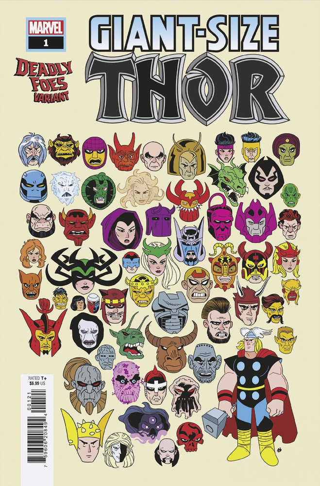 Giant - Size Thor #1 Dave Bardin Deadly Foes Variant - Walt's Comic Shop