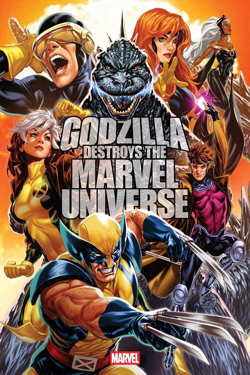 Godzilla Destroys The Marvel Universe 3 - Walt's Comic Shop
