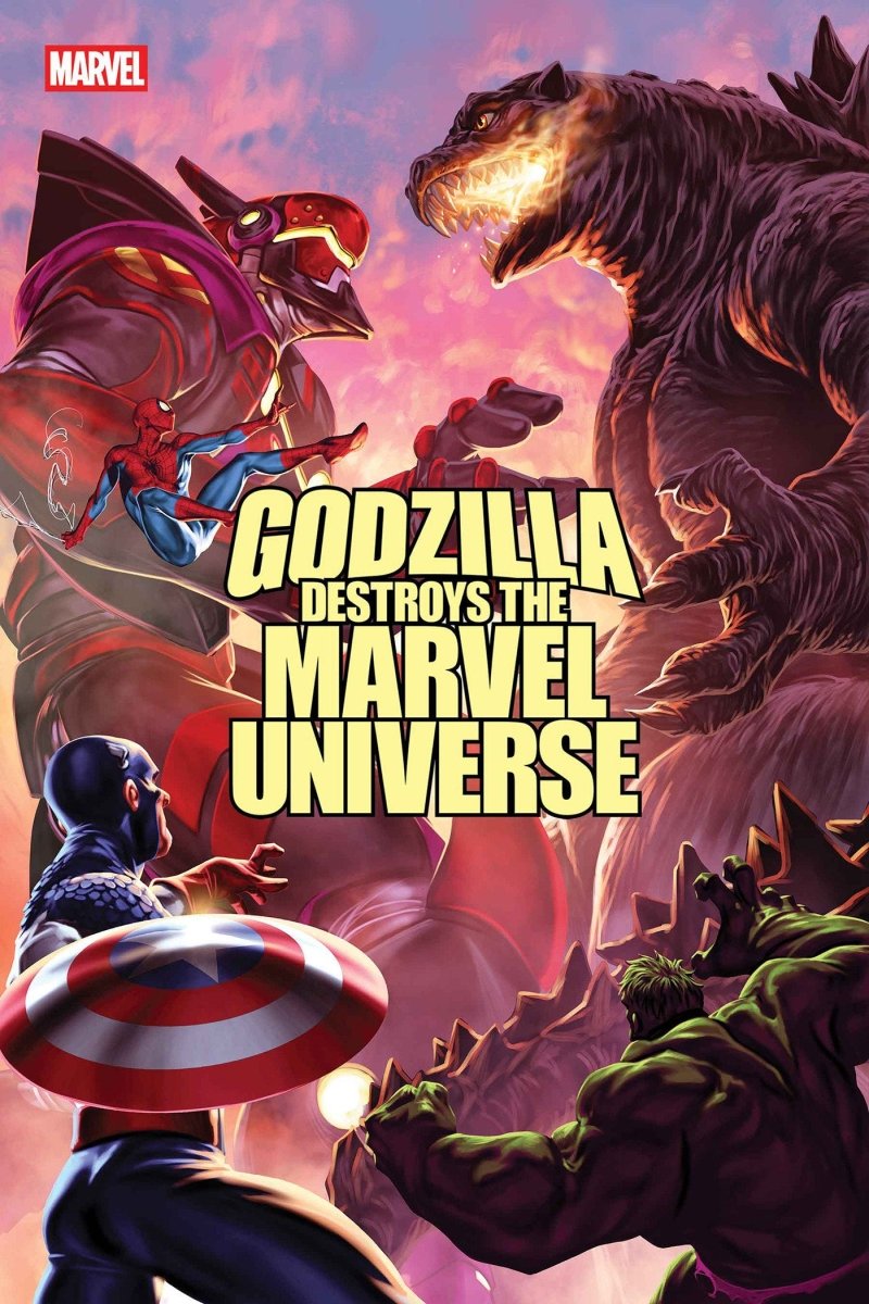 Godzilla Destroys The Marvel Universe 5 - Walt's Comic Shop