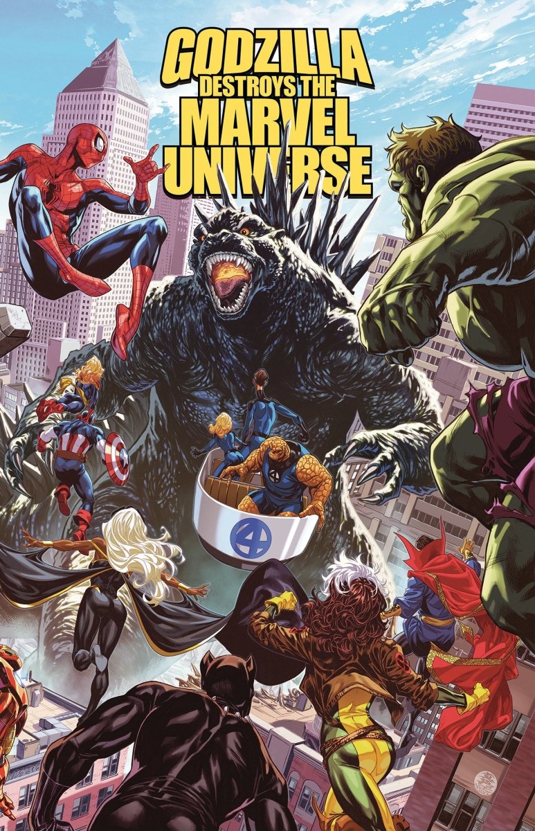 Godzilla Destroys The Marvel Universe TP *PRE - ORDER* - Walt's Comic Shop