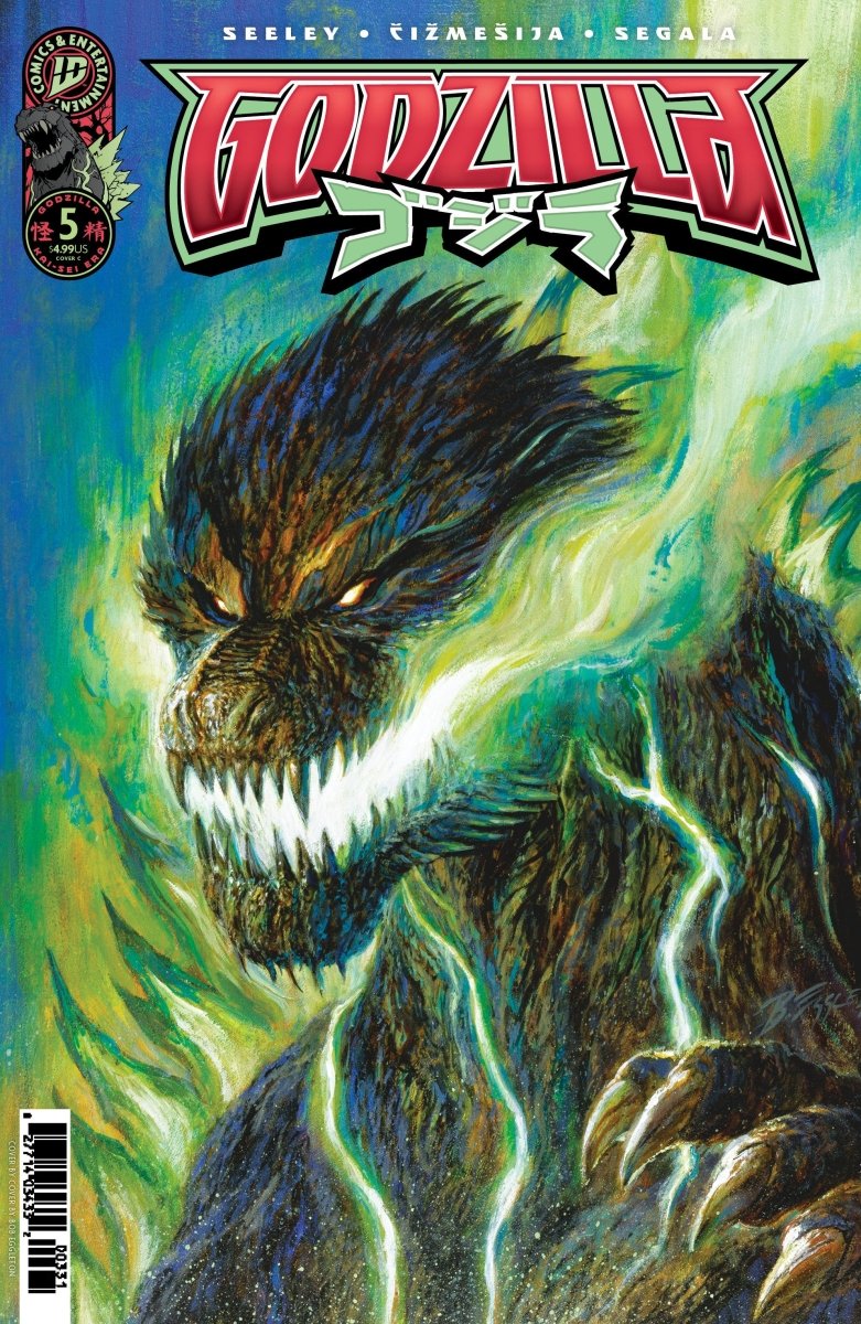 Godzilla [Kai Sei Era] 5 Variant C (Eggleton) - Walt's Comic Shop