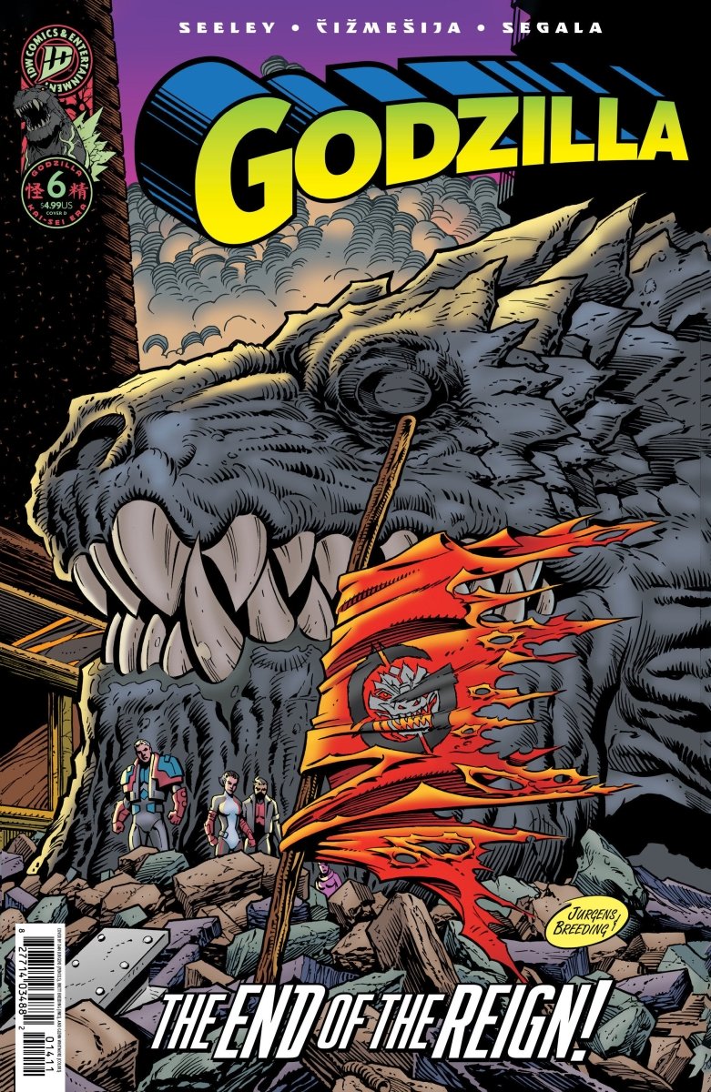 Godzilla [Kai Sei Era] 6 Variant D (Jurgens The Death Of Superman Homage Variant) - Walt's Comic Shop