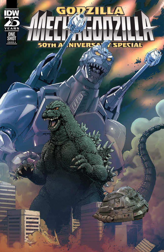 Godzilla Mechazilla 50th Anniv #1 Cover A Griffith (Mature) - Walt's Comic Shop