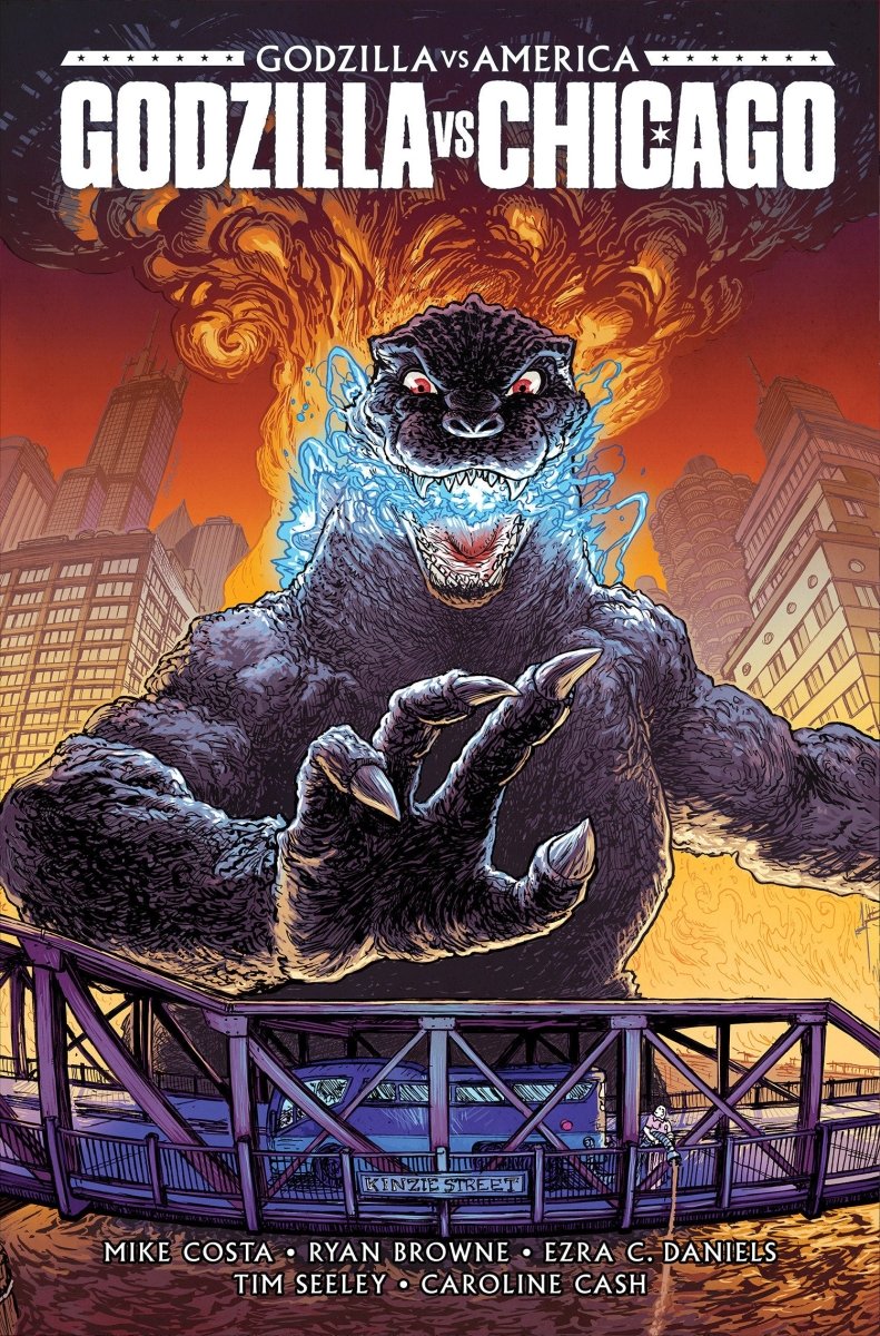 Godzilla Vs. America: Chicago HC *PRE - ORDER* - Walt's Comic Shop