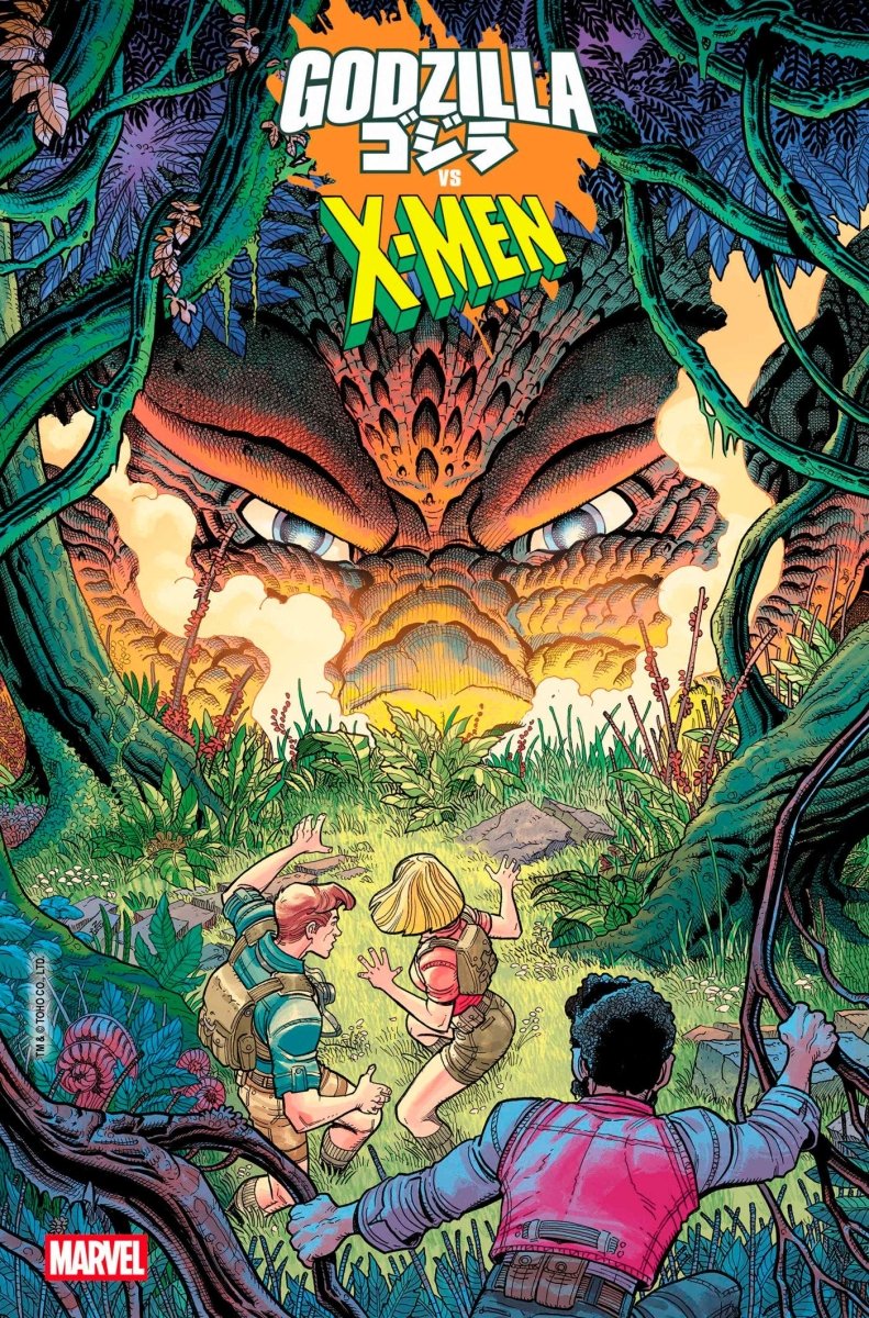 Godzilla vs. X - Men 1 Nick Bradshaw Monster Homage Variant - Walt's Comic Shop