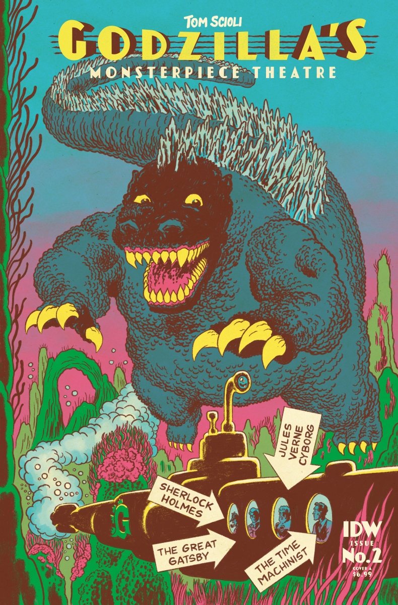 Godzilla’S Monsterpiece Theatre #2 Cover A (Scioli) - Walt's Comic Shop