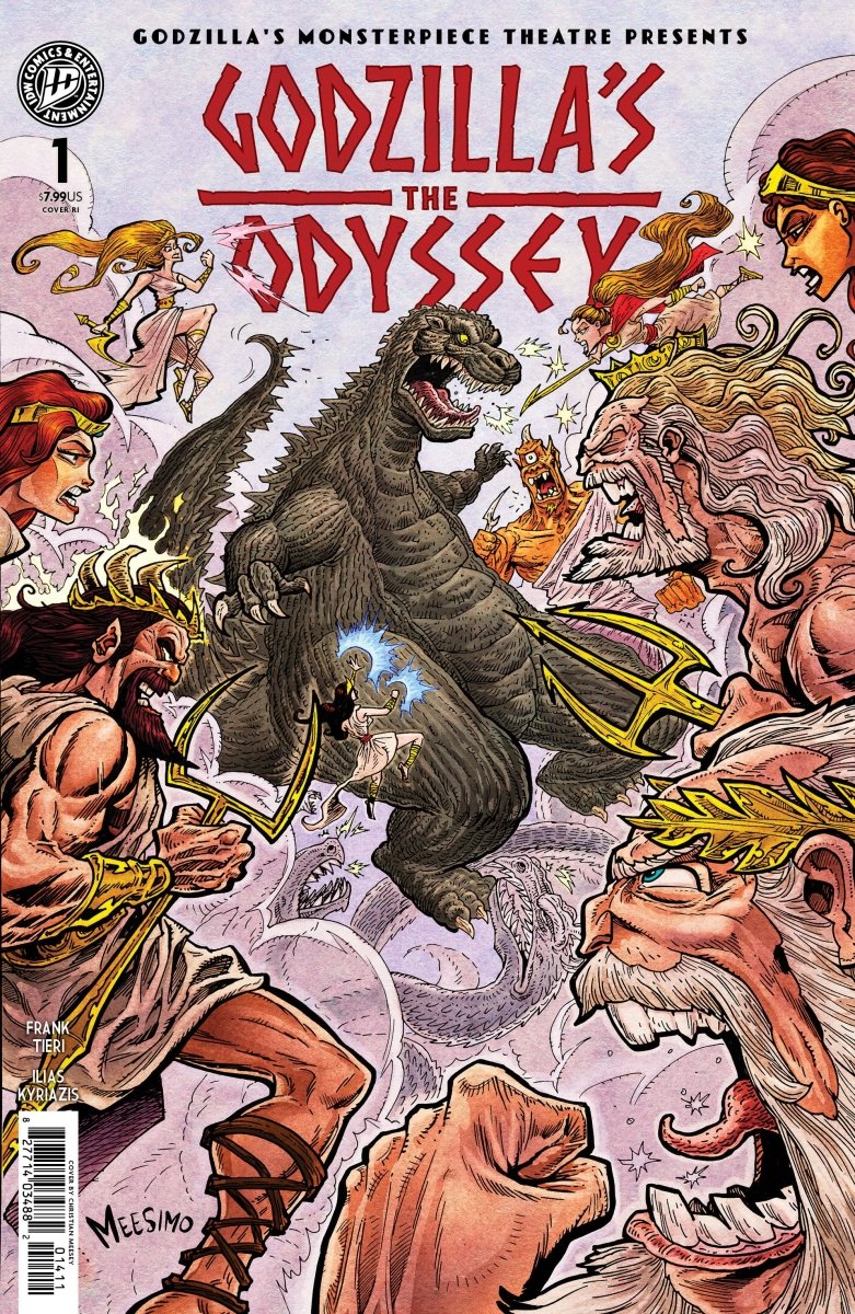 Godzilla’s Monsterpiece Theatre Presents: Godzilla’s The Odyssey 1:10 Ratio Variant (Meesey) - Walt's Comic Shop