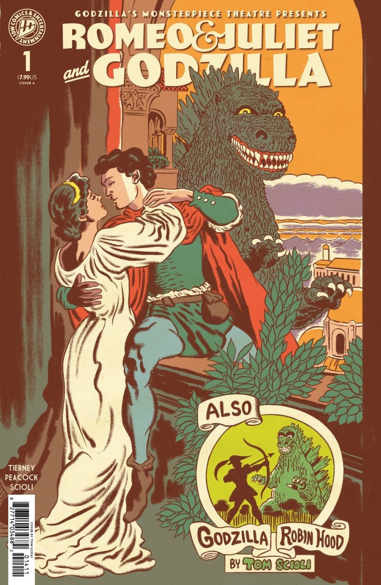 Godzilla’s Monsterpiece Theatre Presents: Romeo & Juliet & Godzilla Cover A (Scioli) - Walt's Comic Shop