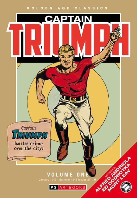Golden Age Classics Captain Triumph HC Volume 1 *PRE - ORDER* - Walt's Comic Shop