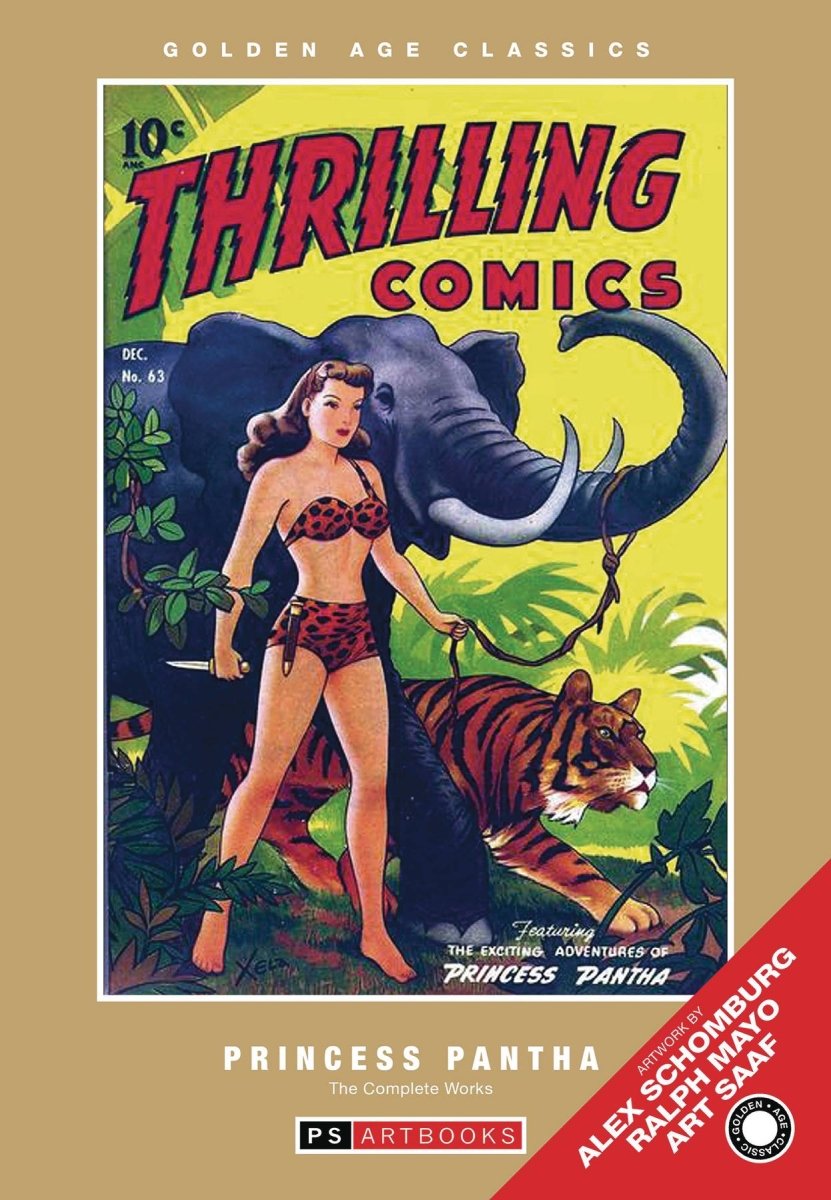 Golden Age Thrilling Comics Princess Pantha HC Vol 01 *PRE - ORDER* - Walt's Comic Shop