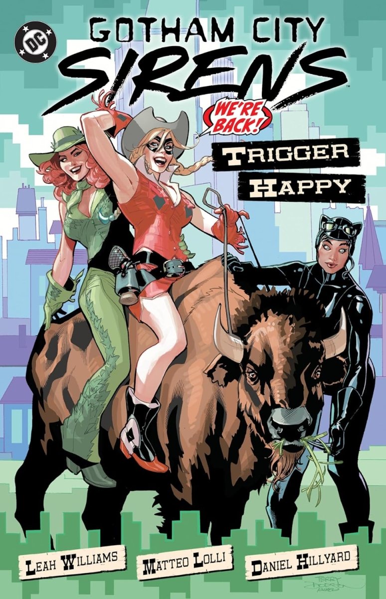 Gotham City Sirens Trigger Happy HC - Walt's Comic Shop