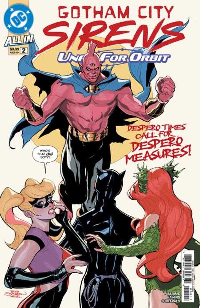 Gotham City Sirens Unfit For Orbit 2 (Of 5) Cover A Terry Dodson & Rachel Dodson - Walt's Comic Shop