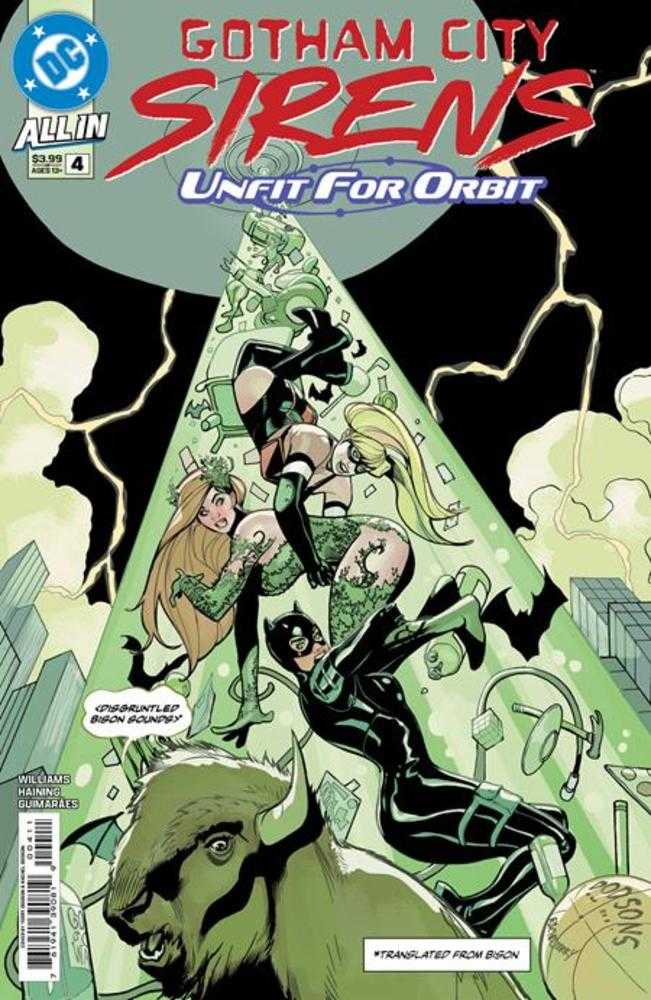 Gotham City Sirens Unfit For Orbit 4 (Of 5) Cover A Terry Dodson & Rachel Dodson - Walt's Comic Shop