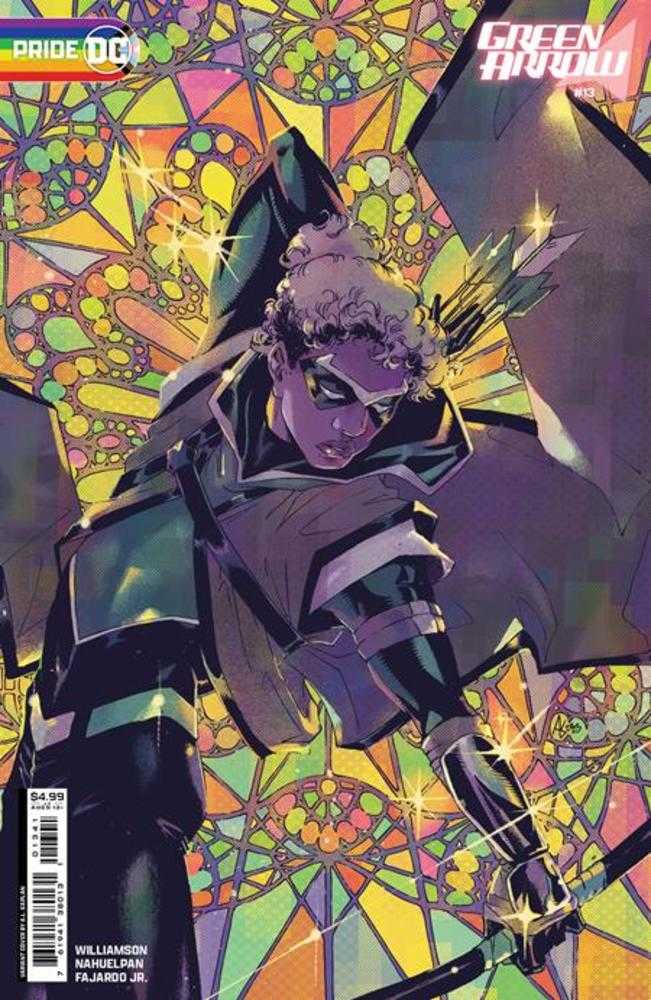 Green Arrow #13 Cover C Al Kaplan DC Pride 2024 Card Stock Variant (Absolute Power) - Walt's Comic Shop