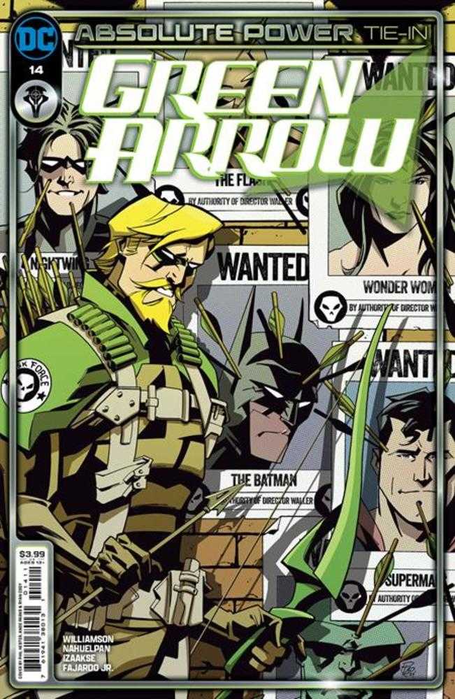 Green Arrow #14 Cover A Phil Hester (Absolute Power) - Walt's Comic Shop