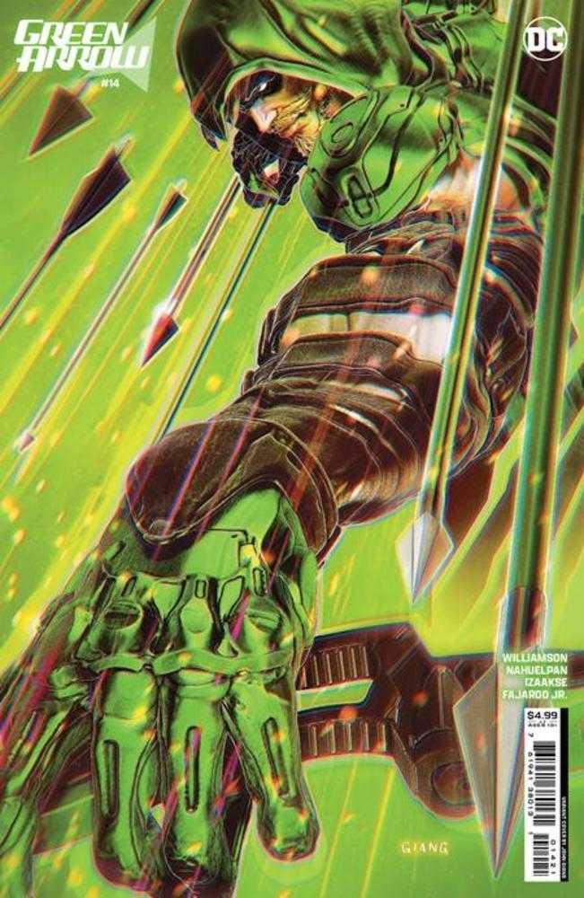 Green Arrow #14 Cover B John Giang Card Stock Variant (Absolute Power) - Walt's Comic Shop